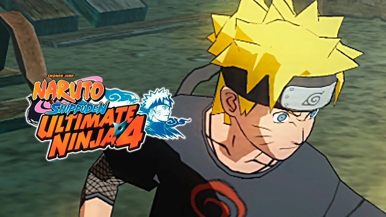 NARUTO SHIPPUDEN ULTIMATE NINJA 4 (PS2) #2 - Continuando o jogo de Play 2! (Legendado em PT-BR)