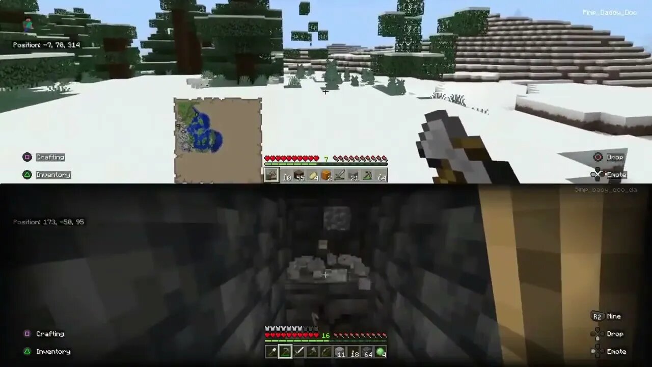 Three Idiots Play Minecraft: Day 4