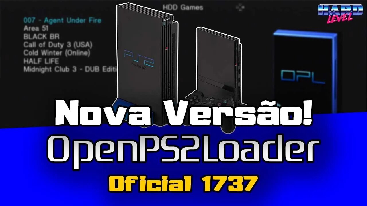 Open PS2 Loader (OPL) OFICIAL 1737 - Nova versão! Confira as Novidades!