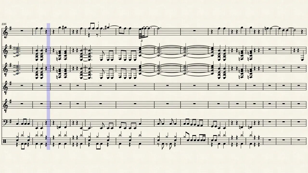 Master of puppets – Metallica - Sheet Music
