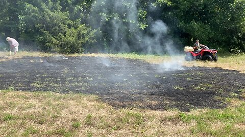 Drought + Shotgun = Grass Fire