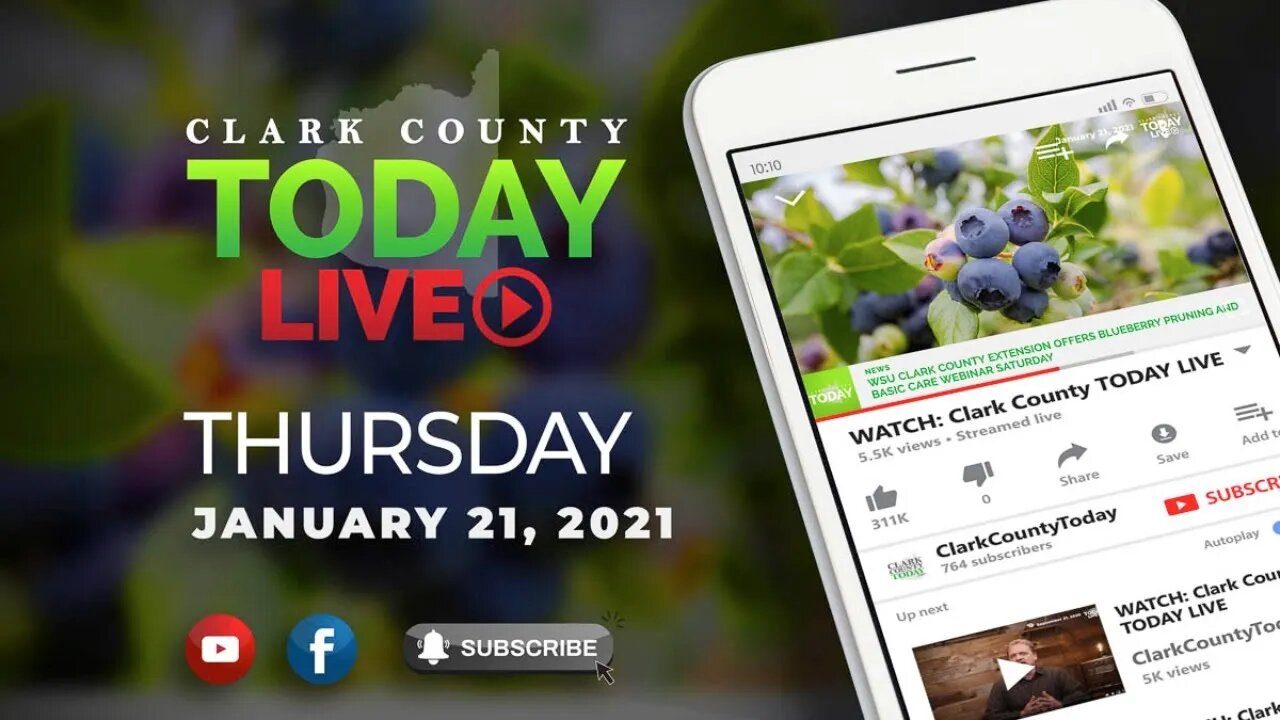 WATCH: Clark County TODAY LIVE • Thursday, January 21, 2021