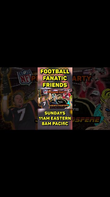 See you at 10am Central for #NFL #Pregame Party! Join us for #NCAA #College and #Pro #Football