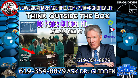 MUST WATCH!!! Dr Glidden, ND Call-in show