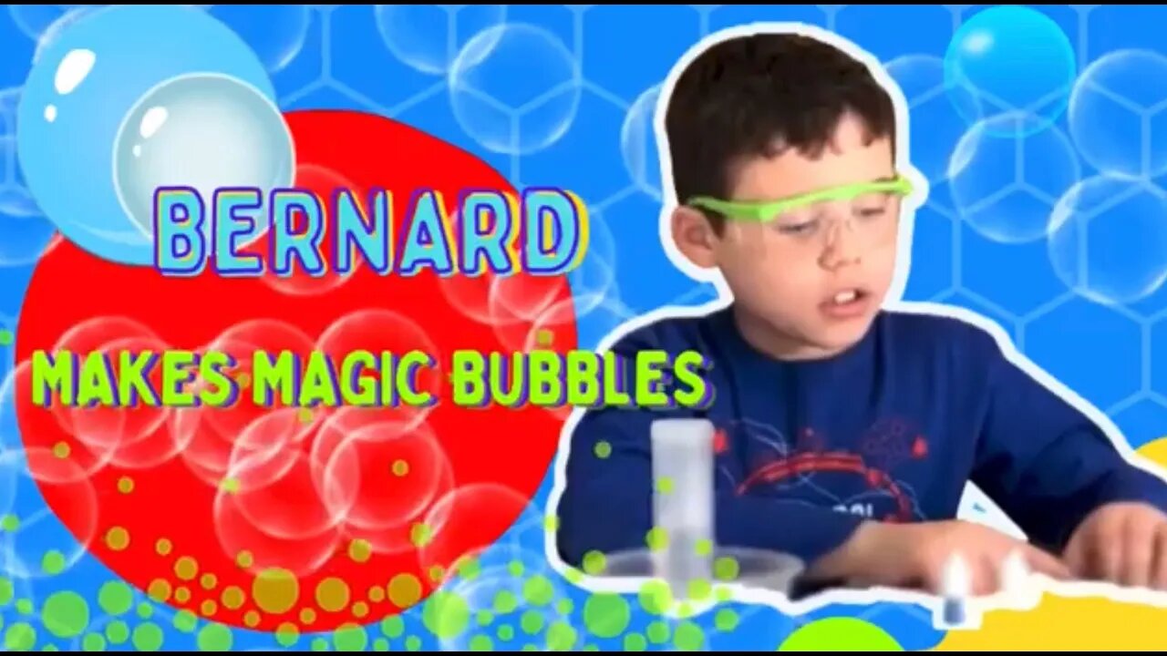 Science experiment: MAGIC BUBBLE