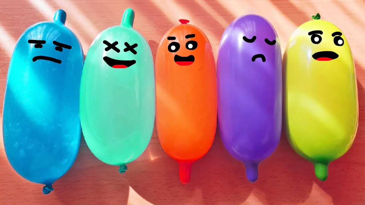 Making Slime with Funny Balloons - Slime Videos for Kids