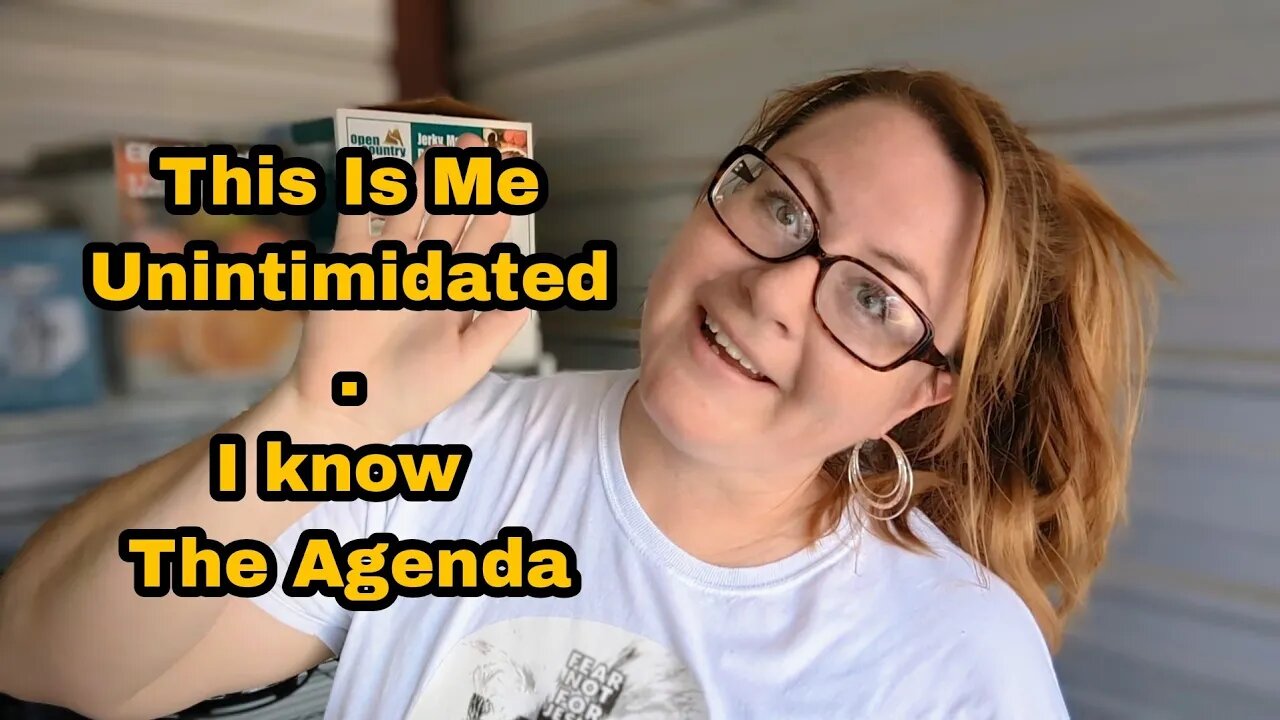 Yes, The Agenda Will Continue but DON'T be Intimidated