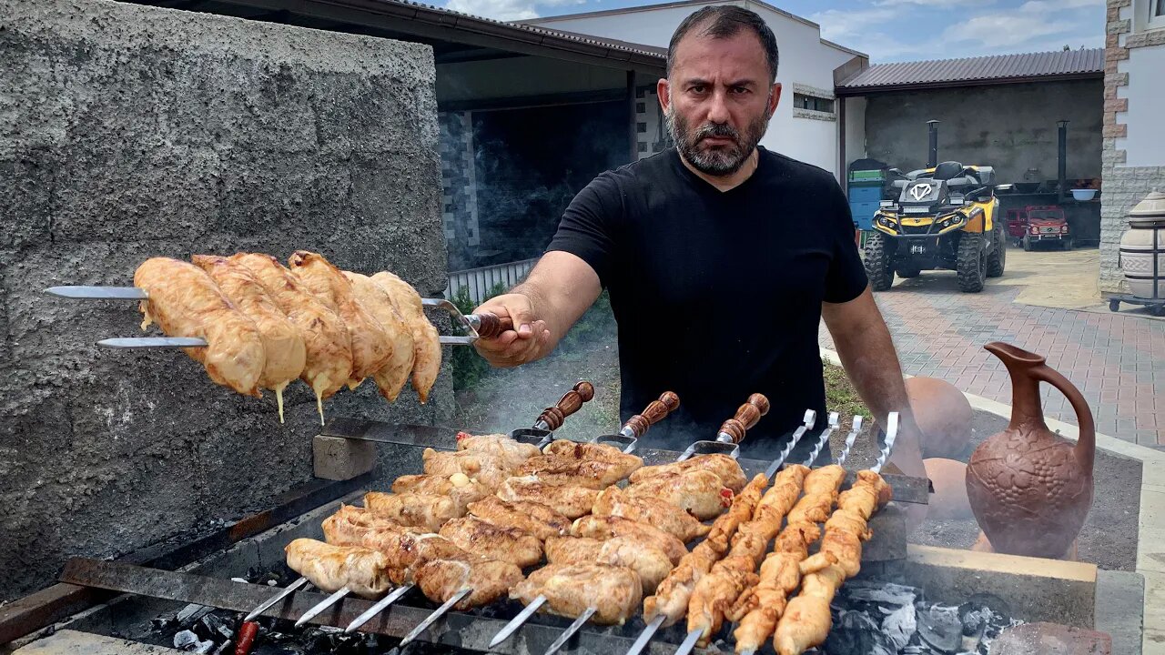 CHICKEN MEAT ON THE GRILL, JUICY RECIPE WITH ENGLISH SUB