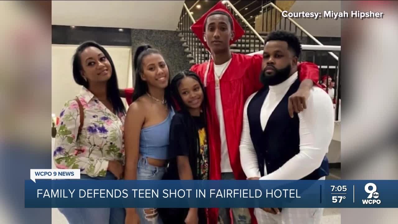 A 911 caller claimed a fatal shooting at a hotel was self-defense. The mom of the victim denies that story