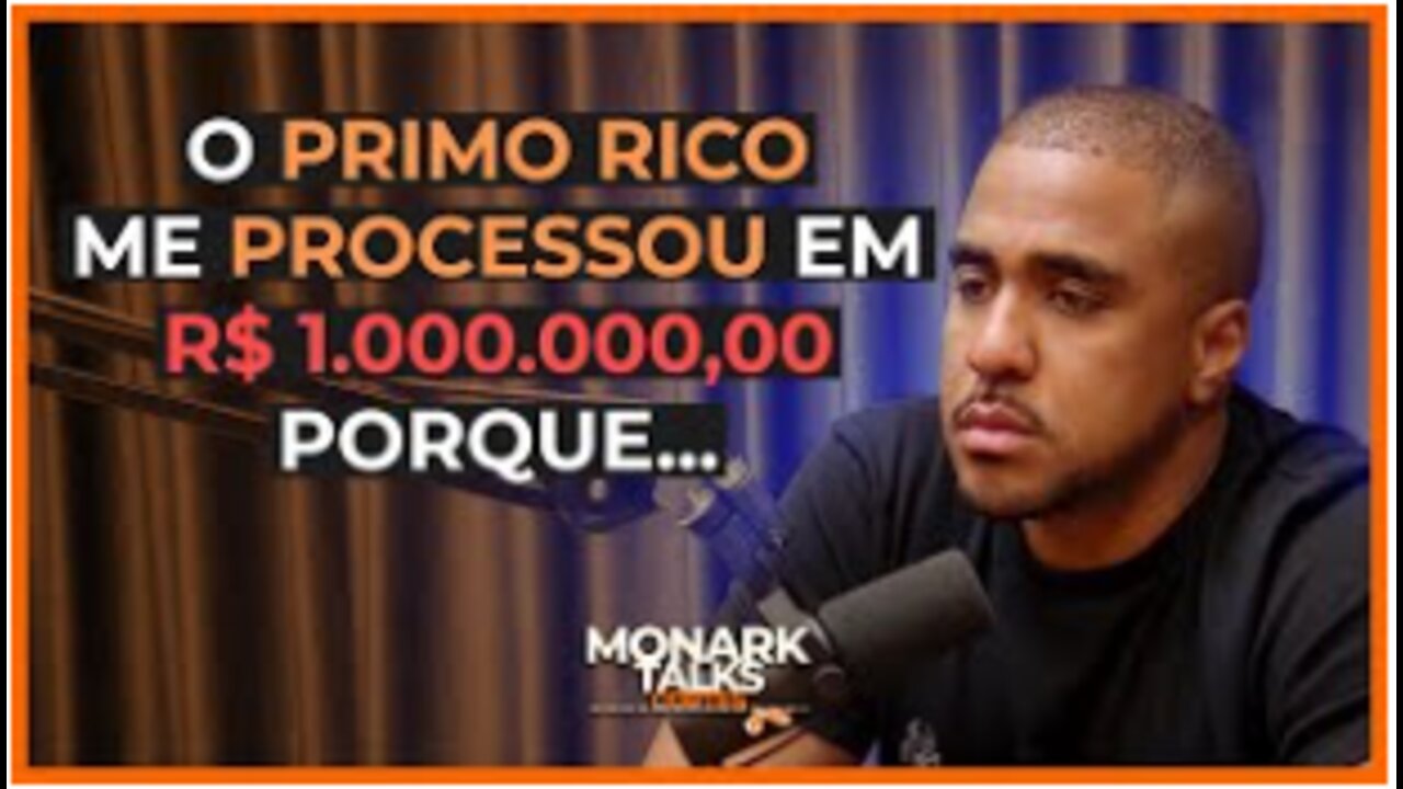 Monark Talk Cortes - TENTATIVA DE CALAR RAIAN SANTOS (PROCESSOS JUDICIAIS)