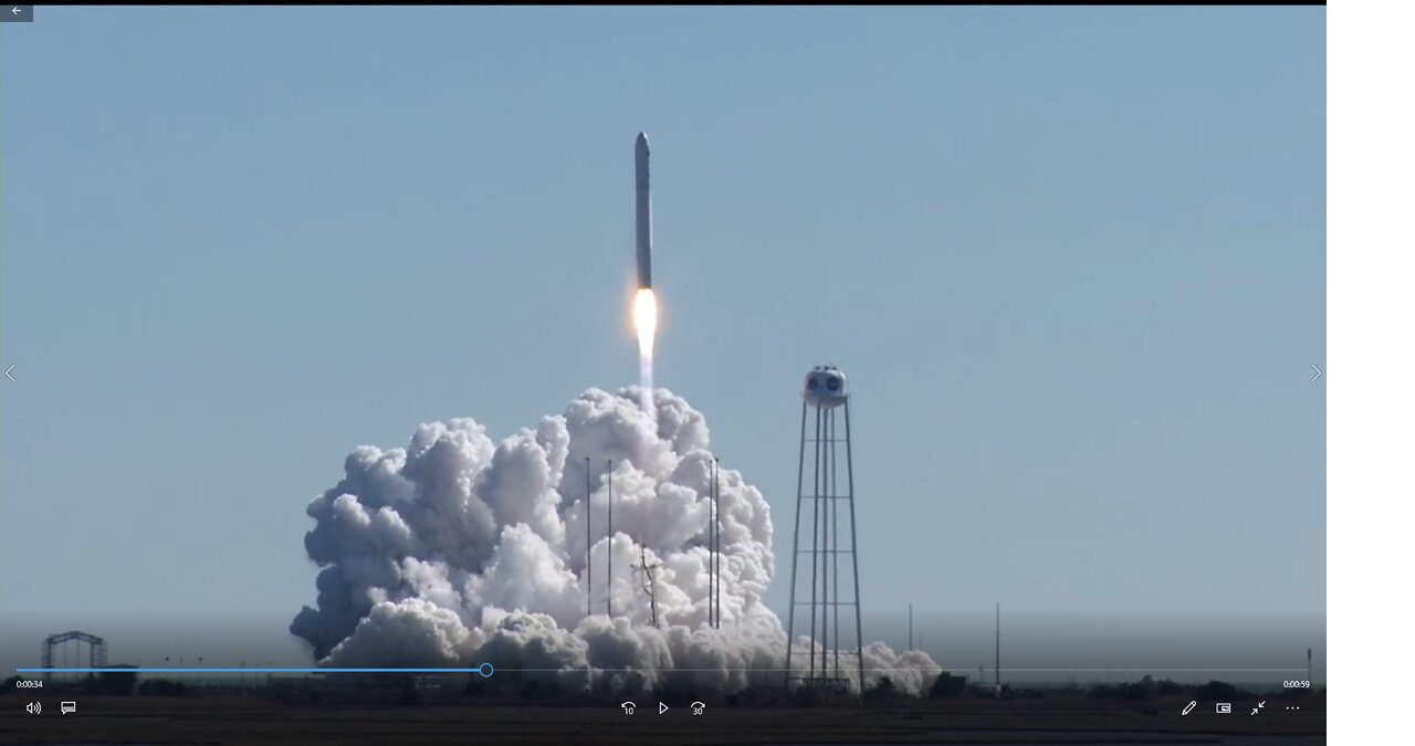 90 Second Rocket Launch Edit Northrop Grumman CRS-17