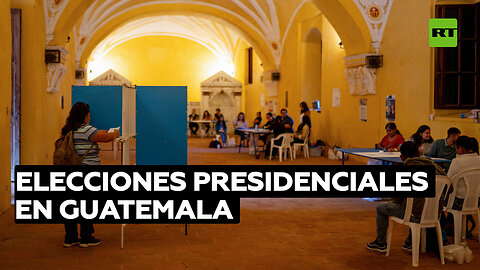 Guatemala celebra la segunda vuelta de las elecciones presidenciales