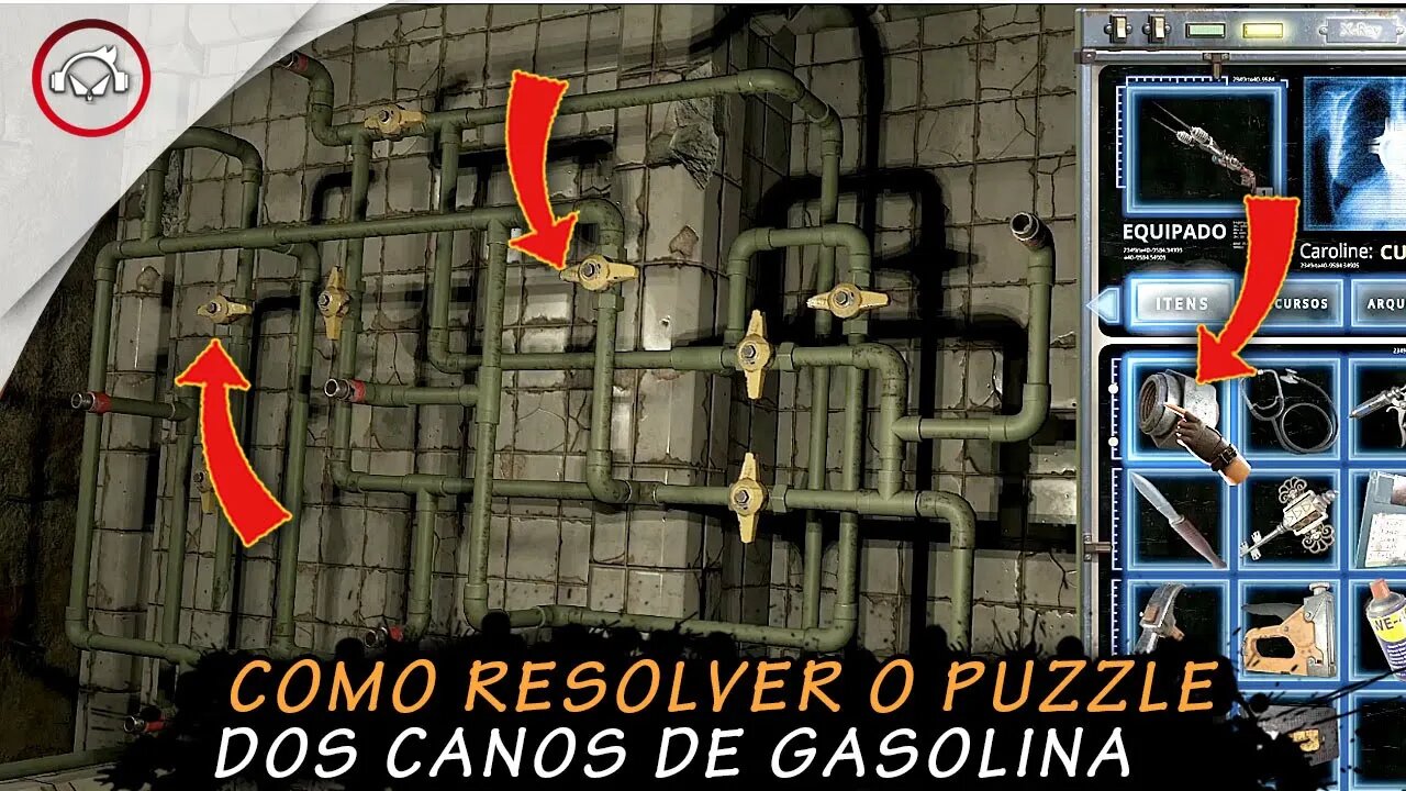 Tormented Souls, Como resolver o puzzle dos canos de gasolina | super dica PT-BR