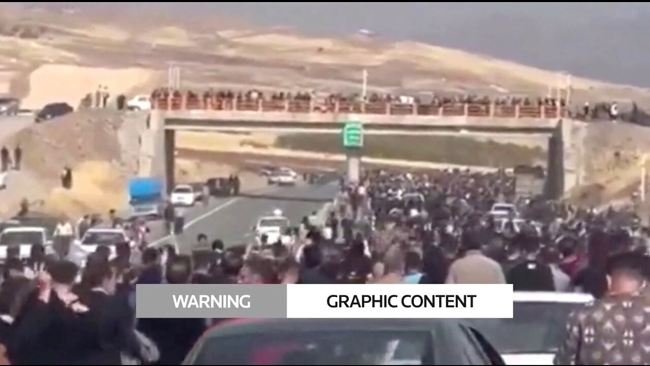 WARNING: Graphic Content - Protests across Iran 40 days after Amini’s death