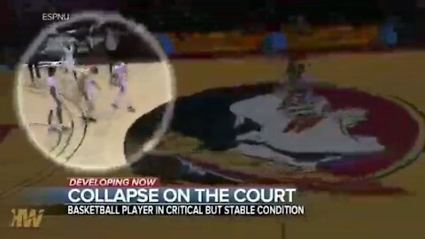 Collapsed in the court