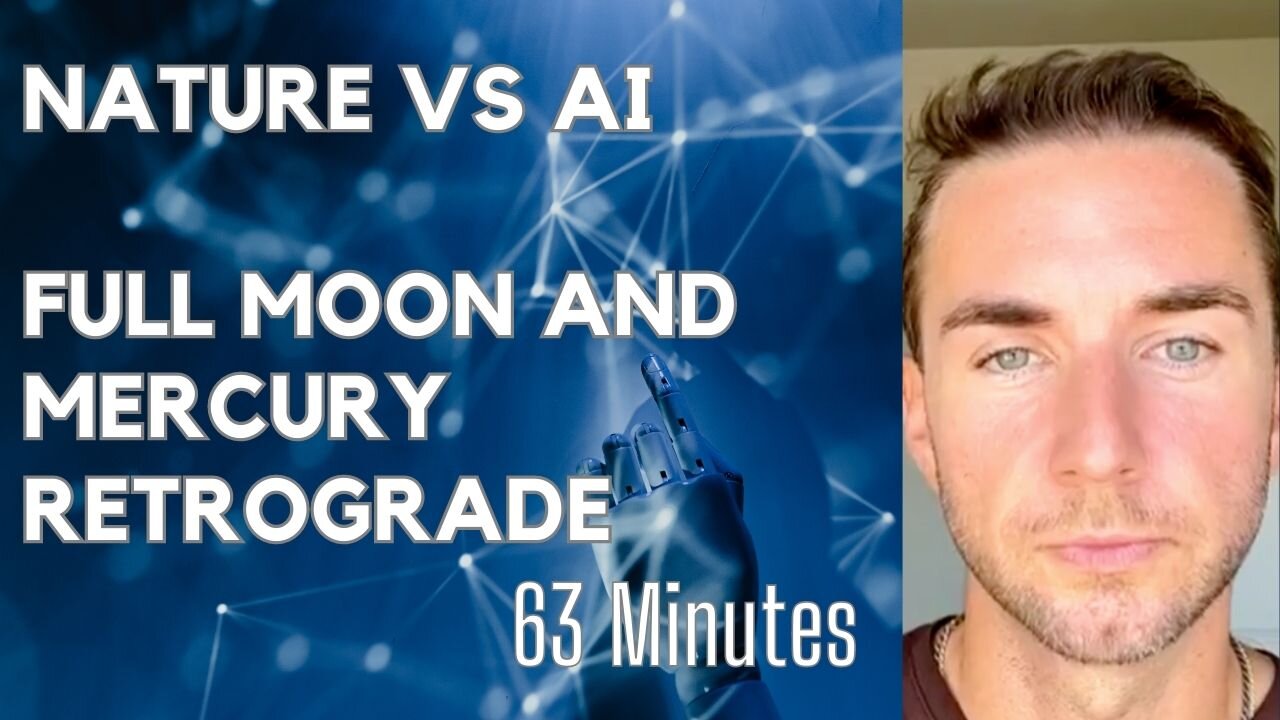 Full moon, mercury retrograde, pearl powder, frequencies, nature versus AI