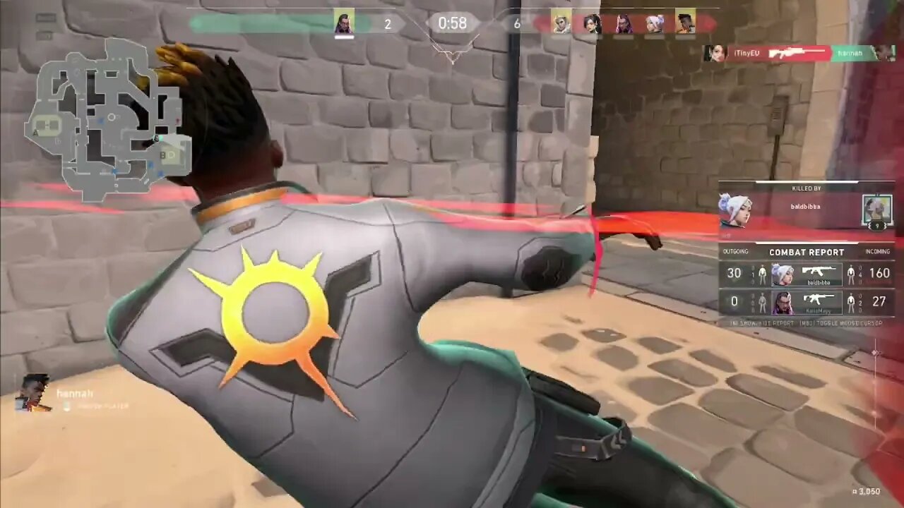 being incompetent at valorant