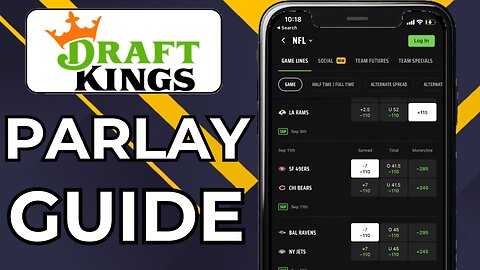 HOW TO PARLAY ON DRAFTKINGS