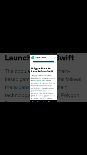 POLYGON HUGE BULLISH NEWS #polygon #maticnetwork #maticcoin #matic #polygonnews #cryptonews #eth