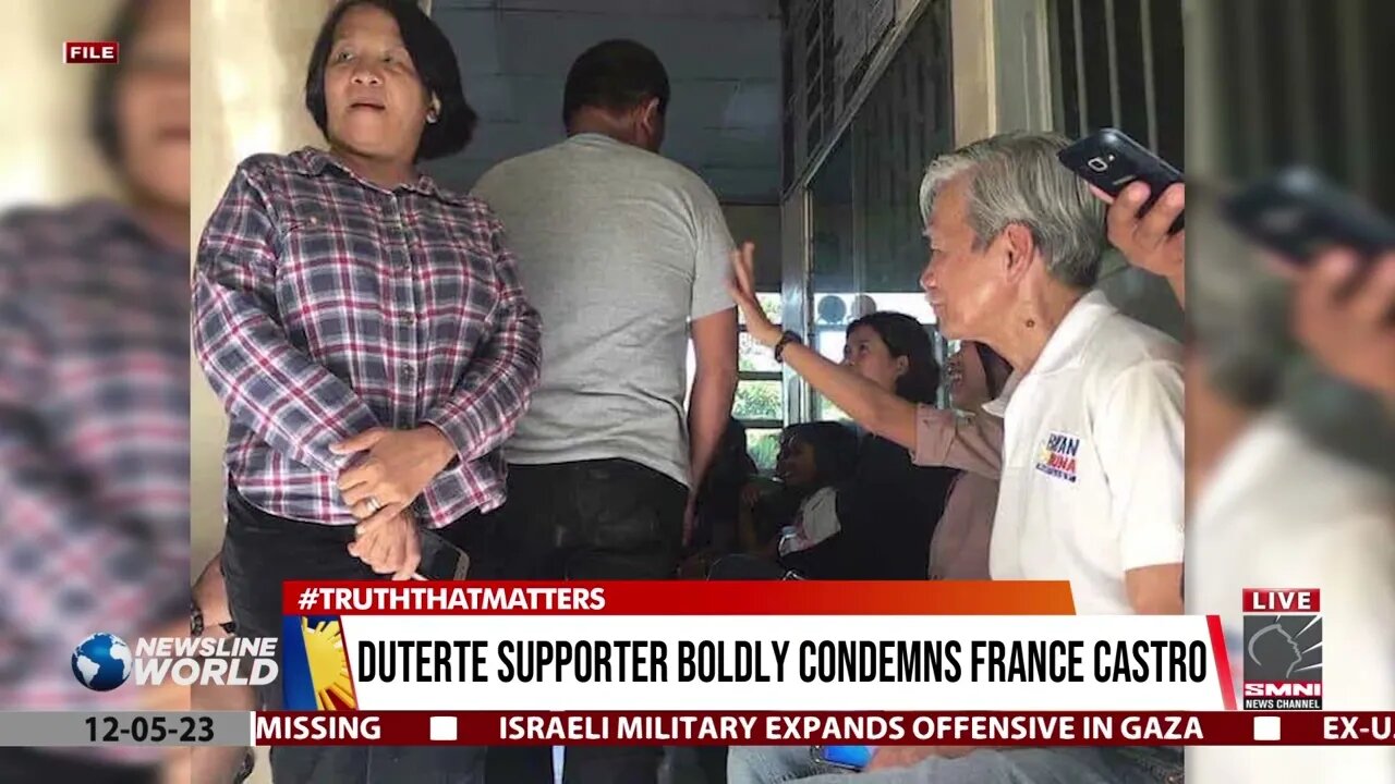 Duterte supporter boldly condemns France Castro