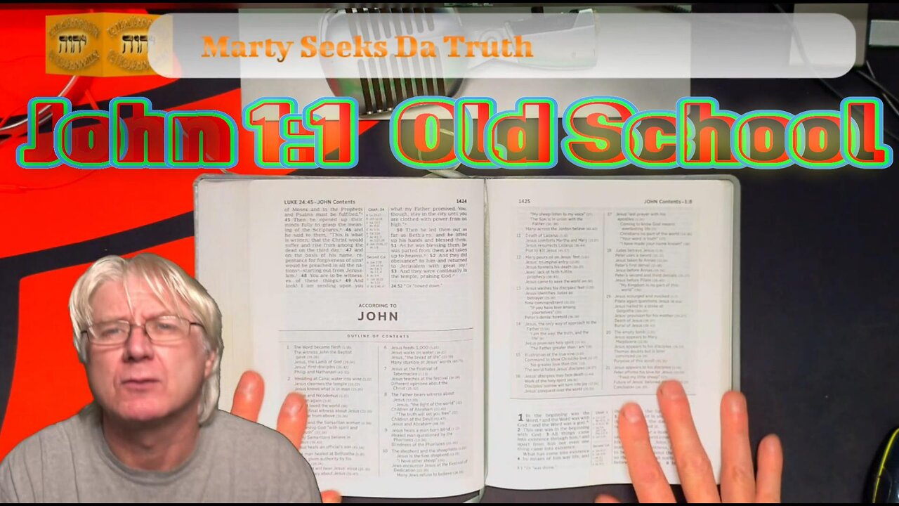 John 1:1 Old School.
