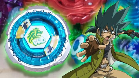 ROCK LEONE MASSACROU MEUS COMBOS | Beyblade Burst Limitado | Testando o Rock Leone .00T.Wv'