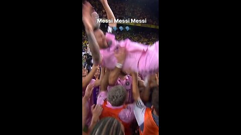 Inter Miami had to toss Messi after winning the Leagues Cup I Rumble