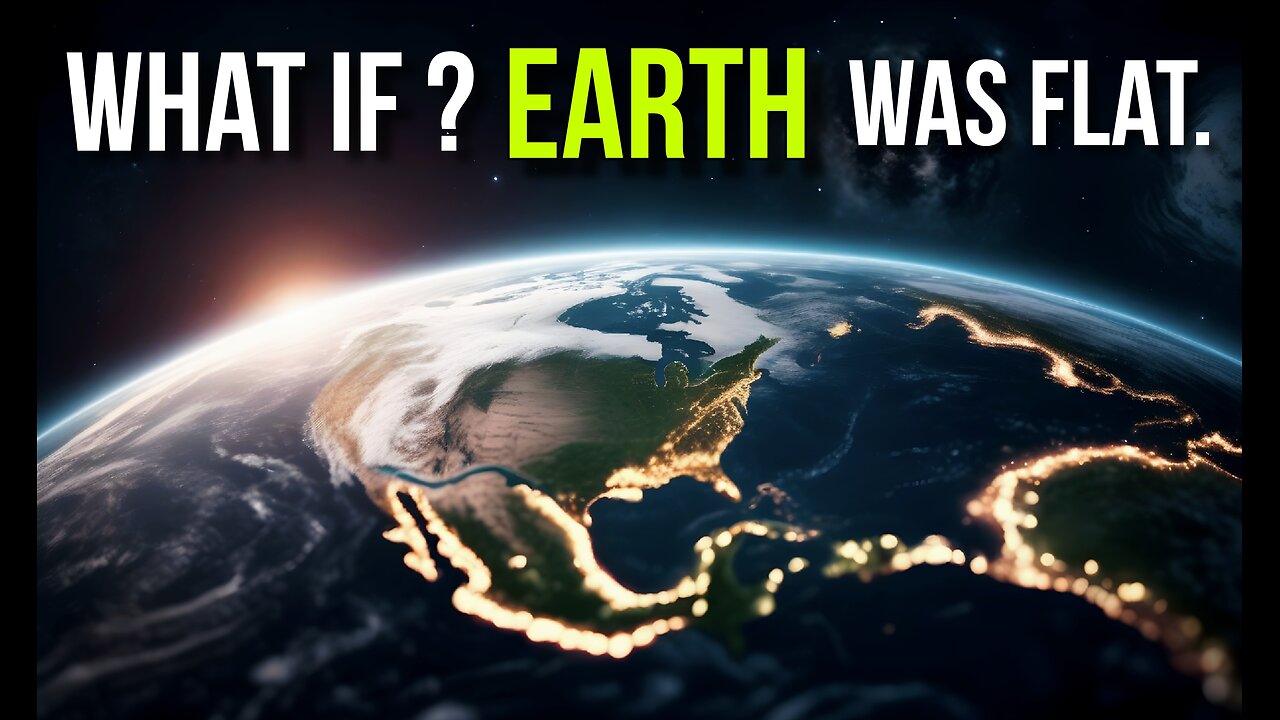 what if ? Earth was flat 🤯.