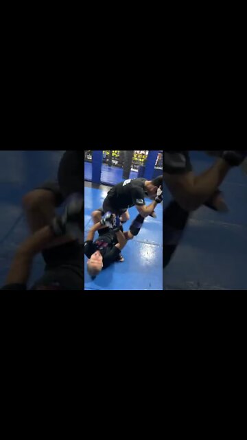 Takedown to heel hook