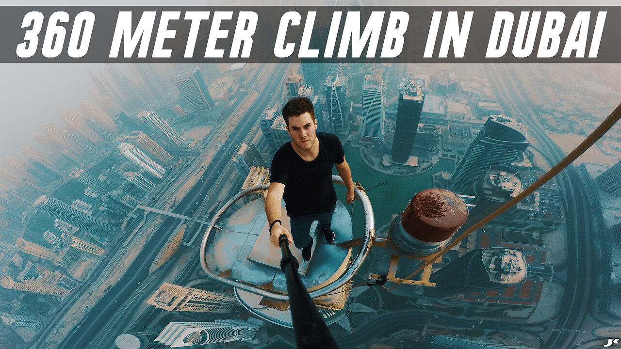 Climbing the Almas Tower in Dubai *360 Meters*