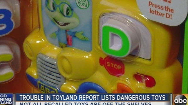 Trouble in Toyland report lists dangerous toys