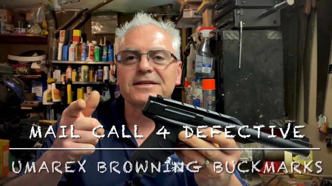 Mail call with 4 defective Umarex Browning Buckmark pistols Can I fix them? @Flat Broke Airgunner