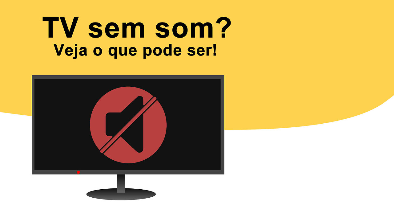 Aparelho de TV sem som? Veja uma das causas