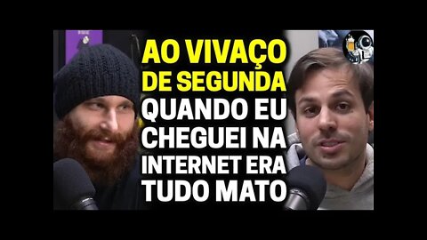 QUANDO EU CHEGUEI NA INTERNET ERA TUDO MATO (AOVIVAÇO FEAT. DANIEL MURILLO) | Planeta Podcast Ep.155