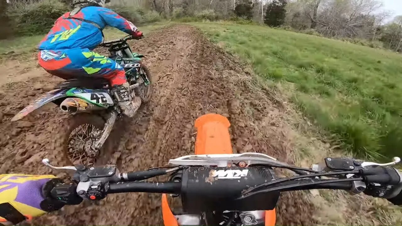 Tilling and then ripping my turn track for the first time in 2020 (Quarantine KTM Ripping)