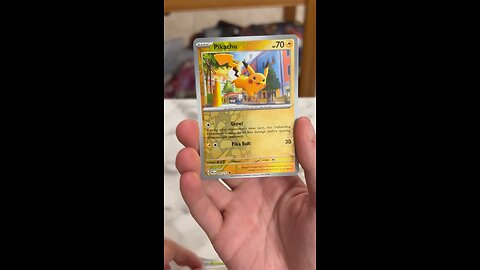 Pulled a Cool Pikachu card 😇 #pokemon #pokemontcg #pokemoncards