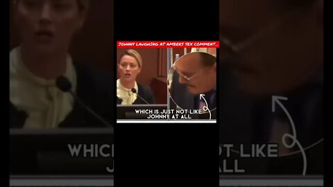 JOHNNY LAUGHING AT SEX COMMENT… #SHORT