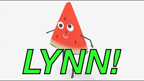 Happy Birthday LYNN! - WATERMELON Birthday Song