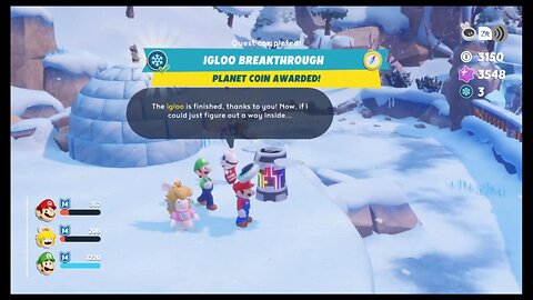 Mario Rabbids Hope part 13, Snow fort