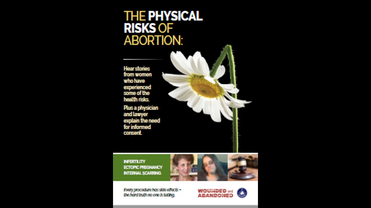 ---TRAILER---: The Physical Risks of Abortion; For a Teenage Girl and Her Physician