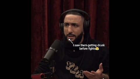 Drinking alcool is the reason why Fighters loses in UFC fights