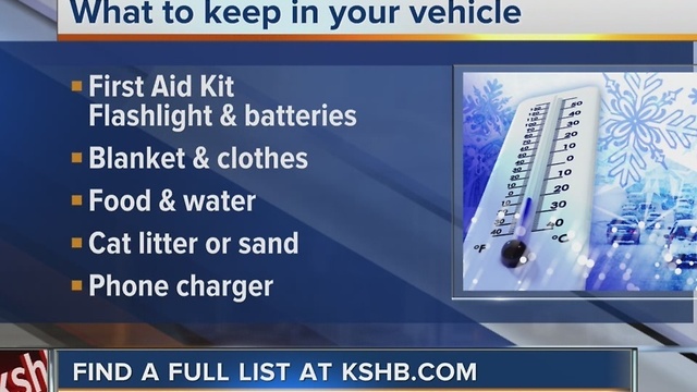 Supplies to keep in your car in case of an emergency