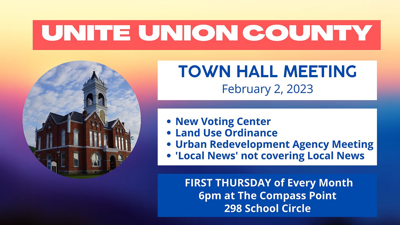 Unite Union County Town Hall Meeting - February 2023