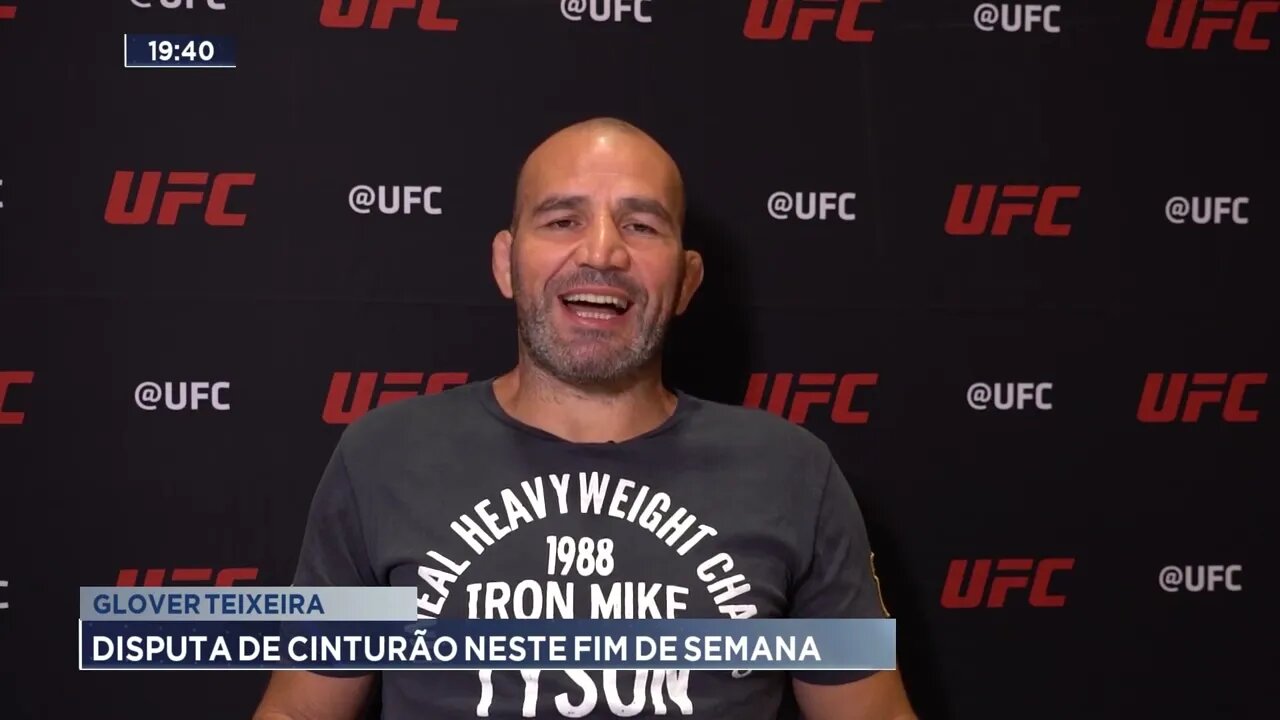 Glover Teixeira: Disputa de cinturão neste fim de semana