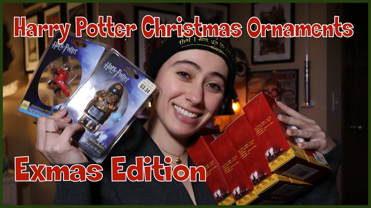 Harry Potter Christmas Ornaments: Exmas Edition!