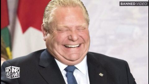 Doug Ford Is A Scumbag New World Order Shill