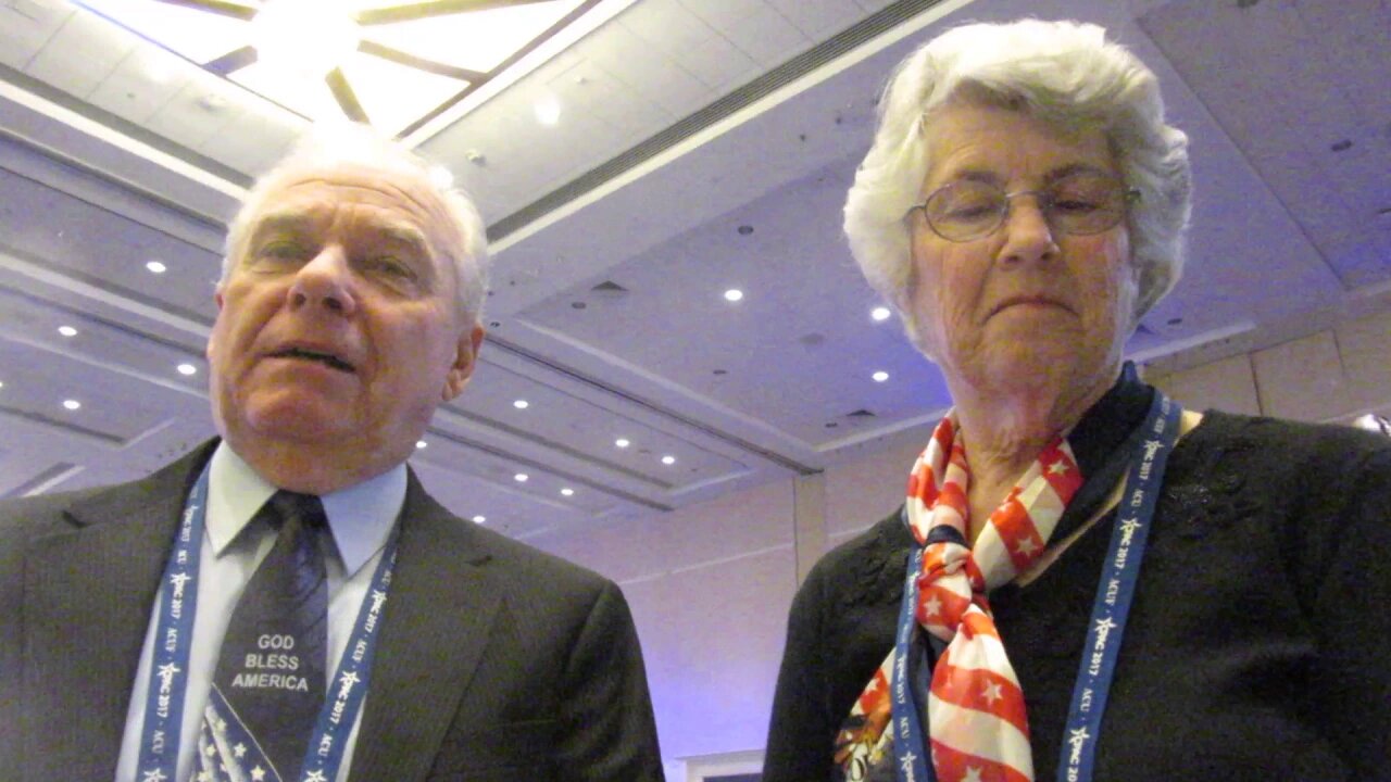 Voices of cpac 2017 Patricia and Ronald Goss at CPAC 2017