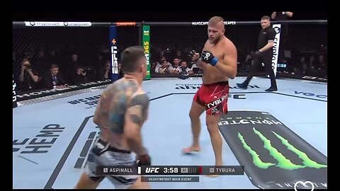 Tom Aspinall with a Big KO Win at UFC London