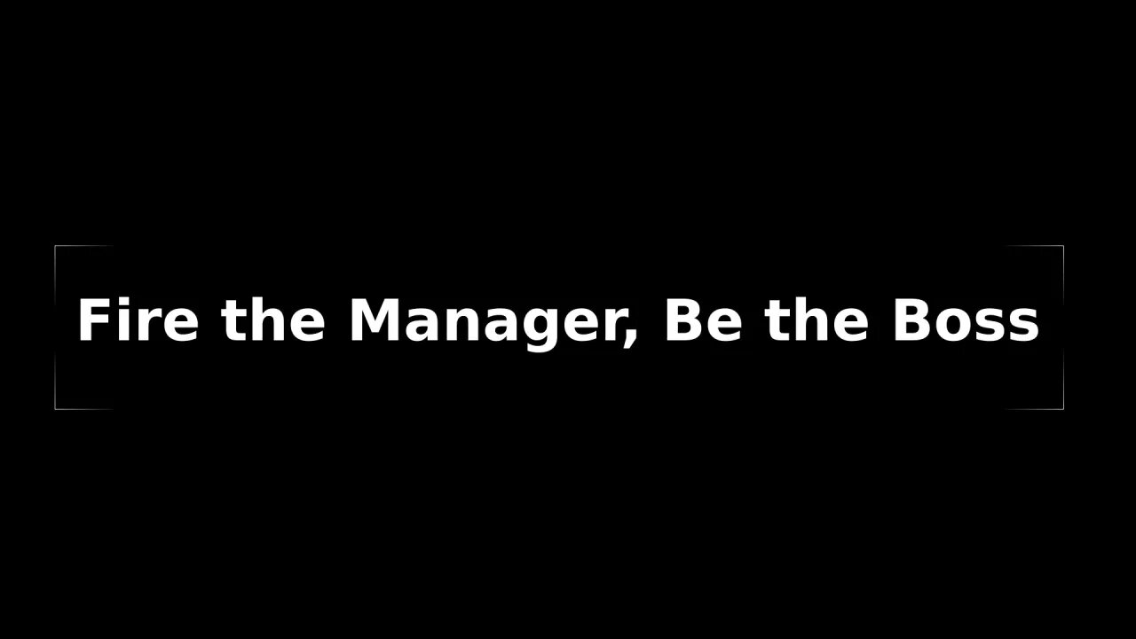 Morning Musings #88 - Fire the Manager, and become your own Boss! Morning walk chat, come join me. 😊