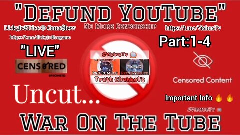 WAR AGAINST THE TUBE... Part:1-4 "UNCUT... #VishusTv 📺